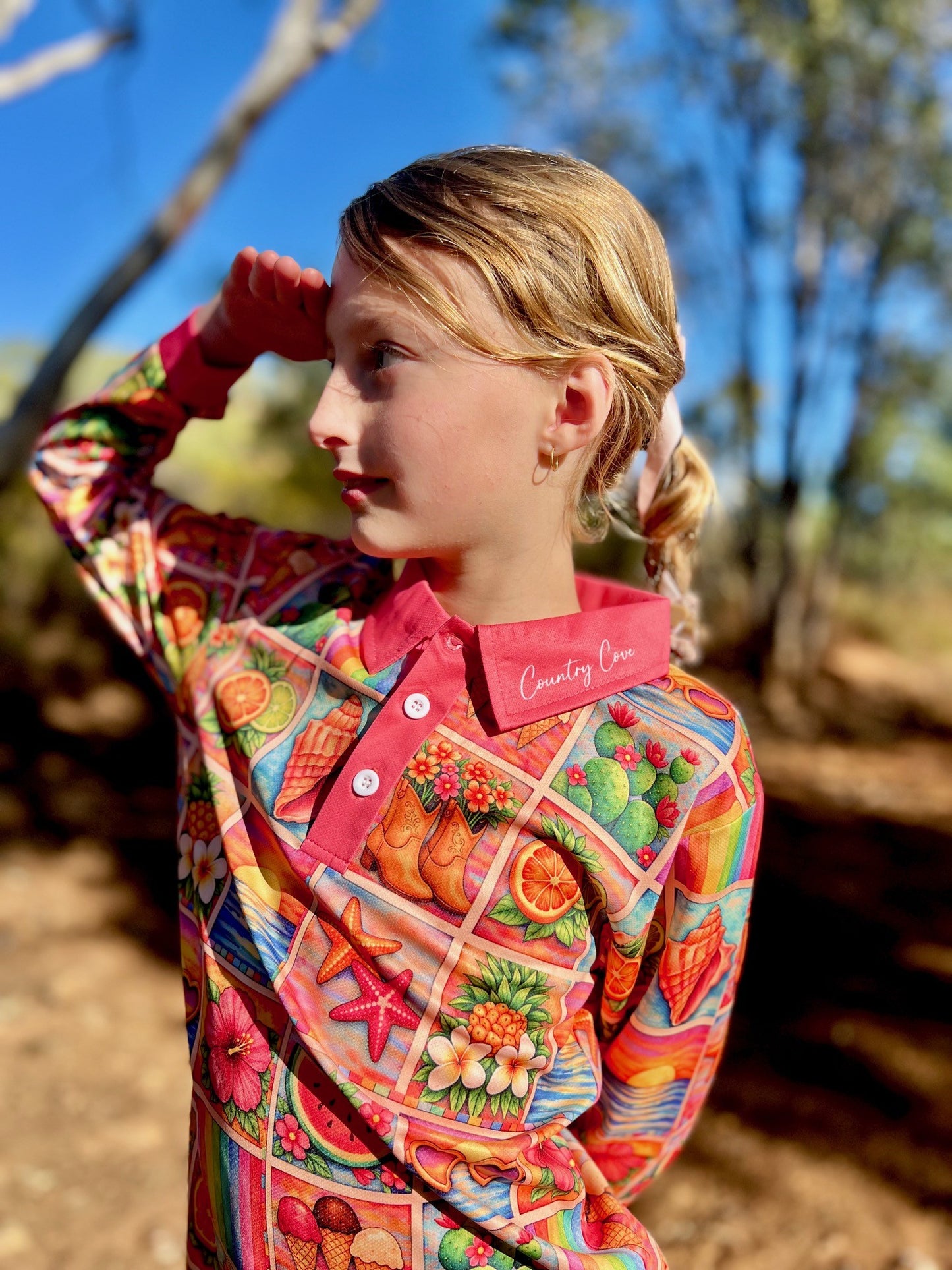Skyla Patch Shirt