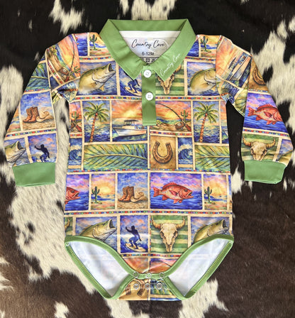 Levi Patch Romper