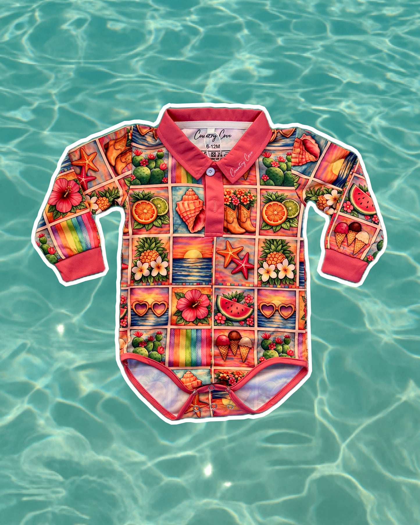 Skyla Patch Romper