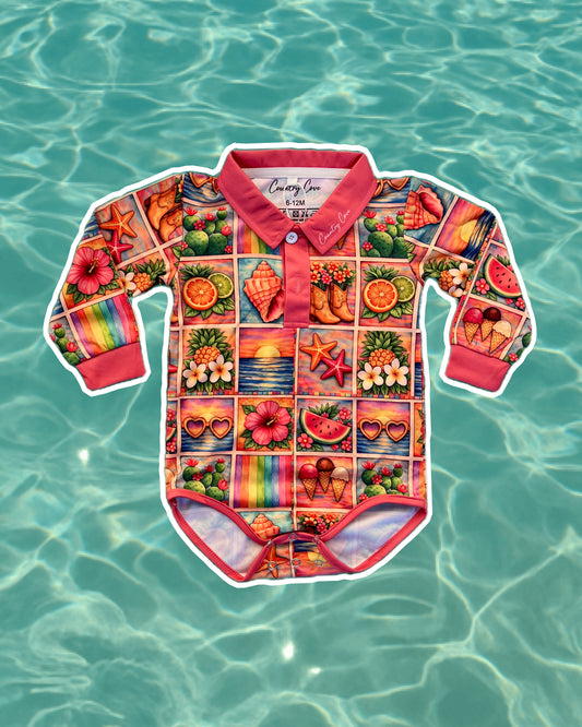 Skyla Patch Romper