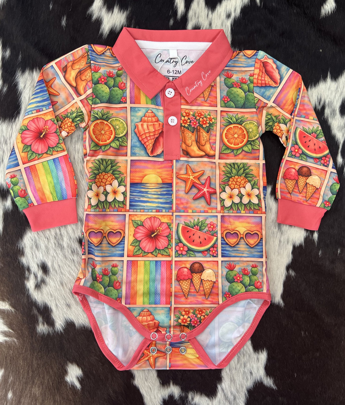 Skyla Patch Romper